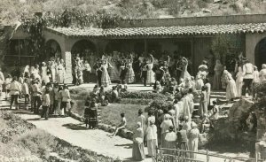 Ramona Pageant Hemet CA RPPC Postcard Real Photo People California