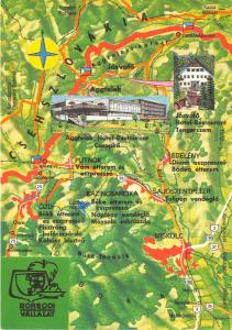 BC60222 Maps Cartes geographiques Hungaria Cseppko Tongerszem