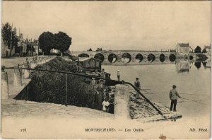 CPA MONTRICHARD-Les Quais (26650)