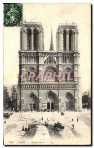 Postcard Old Paris Notre Dame