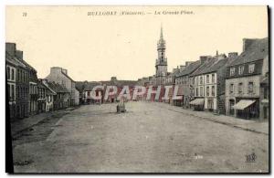 Old Postcard Huelgoat La Grande Place
