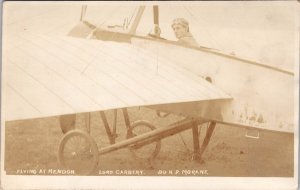 Mint Ireland Early Aviation Picture Postcard Pilot Lord Carbery Morane Airplane