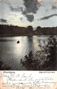 Haga Brunnsviken Stockholm 1905 