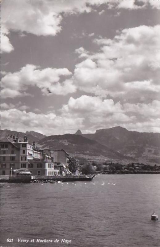 Switzerland Vevey et Rochers de Naye 1960 Photo