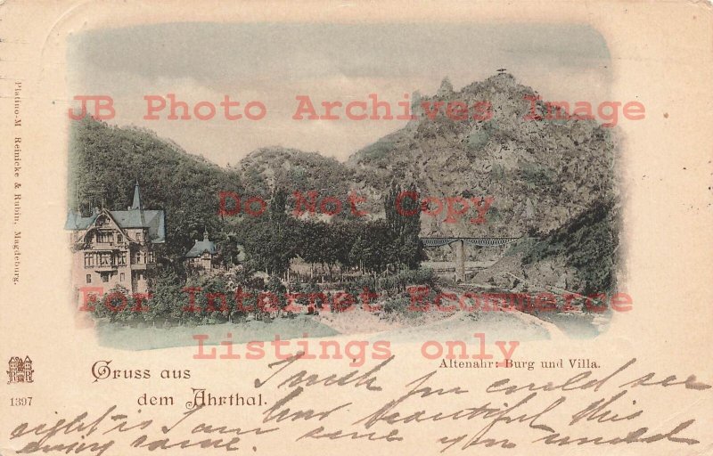 Germany, Altenahr, Gruss Aus dem Ahrthal, 1900 PM