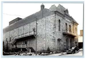 c1950's Famous Opera House Car Side Central City Colorado CO RPPC Photo Postcard