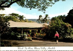 Hawaii Honolulu Manoa Valley Waioli Tea Room 1986