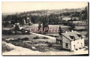 Old Postcard Sanatorium Sainte-Feyre View from the treatment of & # 39air