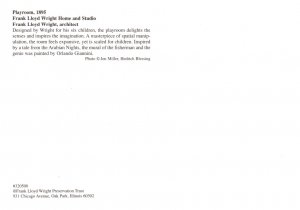 Playroom,Frank Lloyd Wright Home,Oak Park,IL BIN