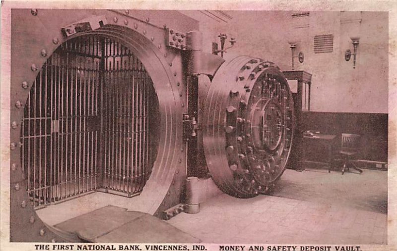 Money and Safety Deposit Vault - Vincennes, Indiana IN  