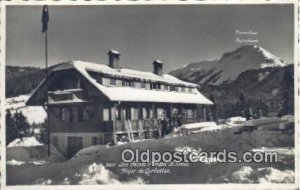 Les Pacots Chantel St Denis Foyer De Corbettaz, Real photo Ski, Skiing Unused 