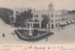 New York Malone Main Street 1905