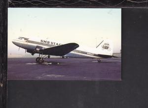 SMB Stagelines,Douglas DC-3 Postcard 