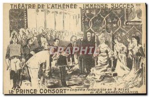 Postcard Ancient Theater of & # 39Ahenee The Prince Consort fantasy Comedy