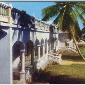 c1960s Ocho Rios, Jamaica WI Exterior Jamaica Inn Hotel People Chrome Photo A227