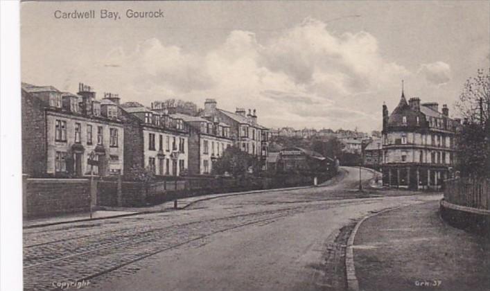 Scotland Gourock Cardwell Bay Street Scene