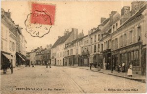 CPA CRÉPY-en-VALOIS Rue Nationale (377393)