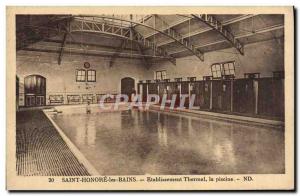 Old Postcard Saint Honore les Bains Hydrotherapy Pool