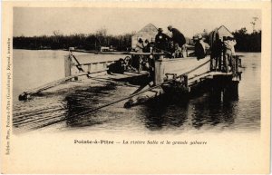 PC POINTE-A-PITRE RIVIERE SALEE GRANDE GABARRE GUADELOUPE (a36179)