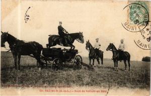 CPA SAUMUR - Saut de voiture au Breil (165334)