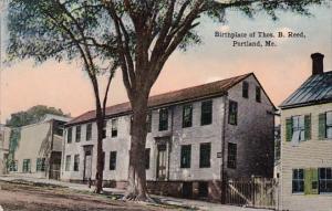 Birthplace Of Thomas B Reed Portland Maine