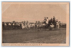 c1910's Vanderbilt And 1 Our New York State Fair Syracuse NY Antique Postcard