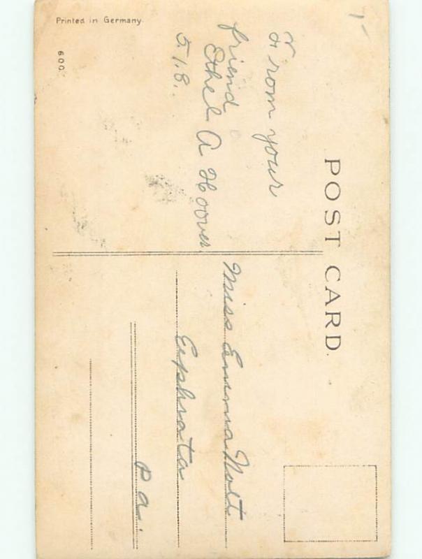 Divided-Back GREAT SCENE Greeting Postcard AA7111