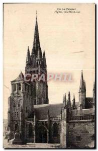 Old Postcard The Church Folgoet The Riviera Meridional