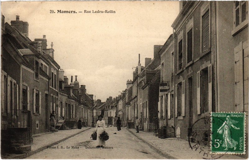 CPA MAMERS - Rue LEdru-Rollin (112261)