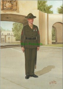 Military Postcard - United States Marine Corps - Drill Instructor  RR11253