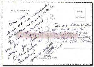 Postcard Modern Costume Savoyard