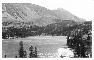 Postcard RPPC 1920s California Bishop Inyo Rock Creek Lake Frasher CA24-860