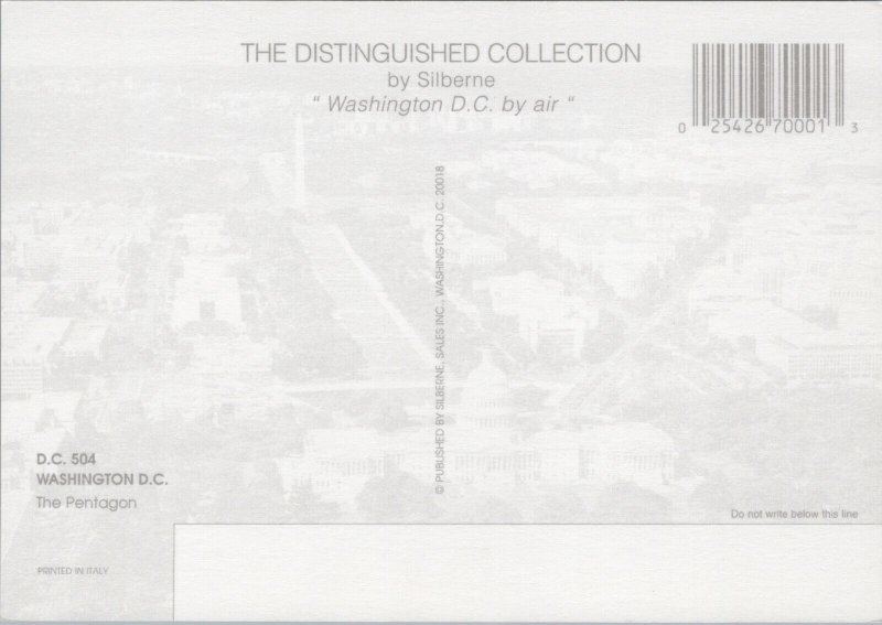 The Pentagon Washington D.C. Postcard BS.27