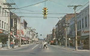 PETERSBURG, Virginia, 1950-60s ; North on Sycamore Street