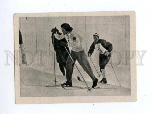 166970 VII Olympic SIIRI RANTANEN Finland skier CIGARETTE card