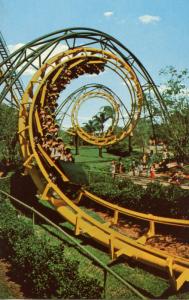 FL - Tampa, Busch Gardens. The Python Roller Coaster 