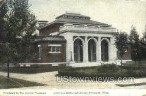 Lawrence Memorial Library - Pepperell, Massachusetts MA  