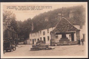 Wiltshire Postcard - Castle Combe - The Market Cross  DR520