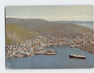 Postcard View of the Town The Express Coastal Honningsvåg Norway