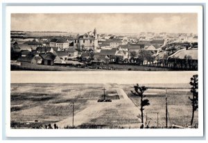 Czech Republic Postcard Lidice Before and After Destruction c1920's Unposted