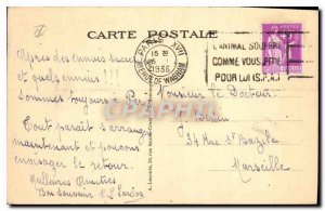 Postcard Old Paris Pantheon