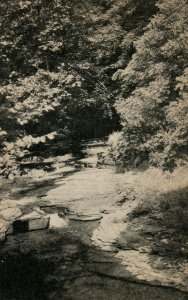 Mill Creek, Canton PA Ben Franklin Store Postcard F74