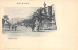 B93341 paseo de colon   barcelona  spain