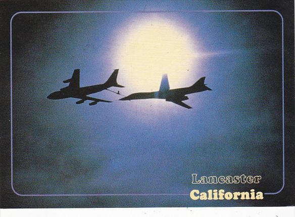 Jet To Jet Refueling Over Lancaster California