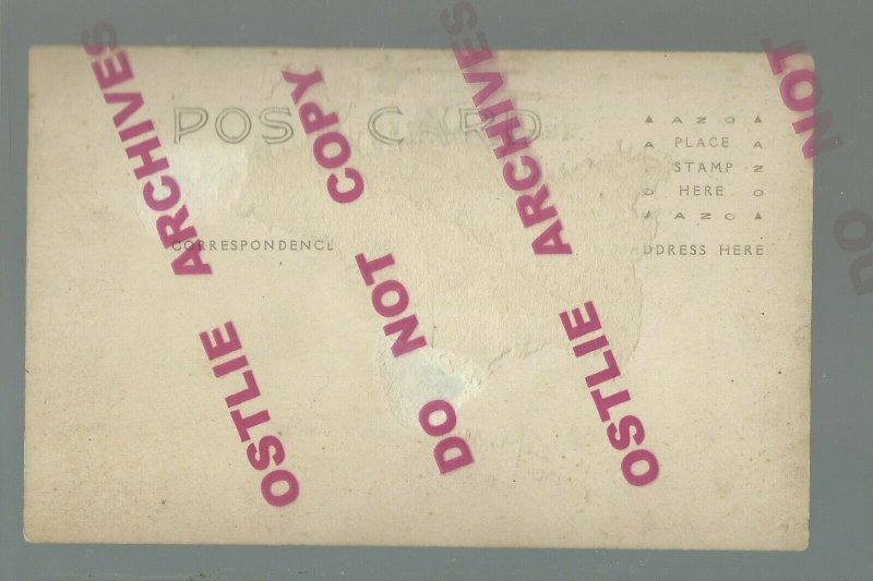 Reinbeck IOWA RPPC 1909 PARADE FLOAT nr Grundy Center Traer Cedar Falls VORHIES