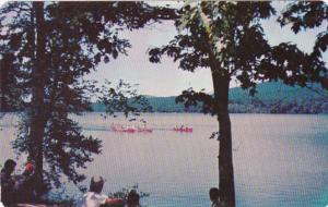 New Jersey Canoe Races At Camps Minisink & Kittatinny On Lake Fairview