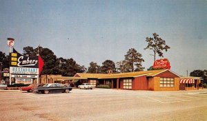 Mobile Alabama St Francis Hotel Courts Vintage Postcard CC1830