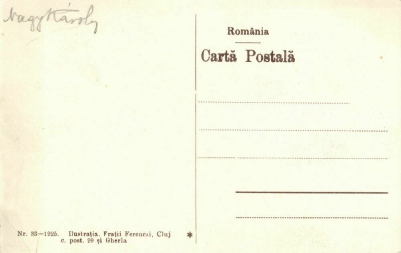 romania, CLUJ NAPOCA, Vedere Generală (1925) Postcard