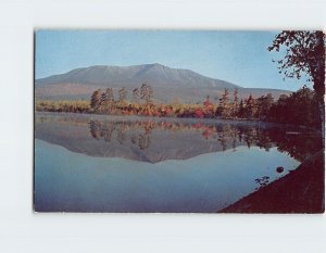 Postcard Mt. Katahdin From Togue Pond, Maine