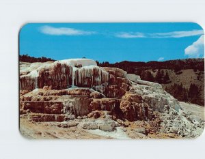 Postcard Terraces at Mammoth Hot Springs in Yellowstone National Park, Wyoming